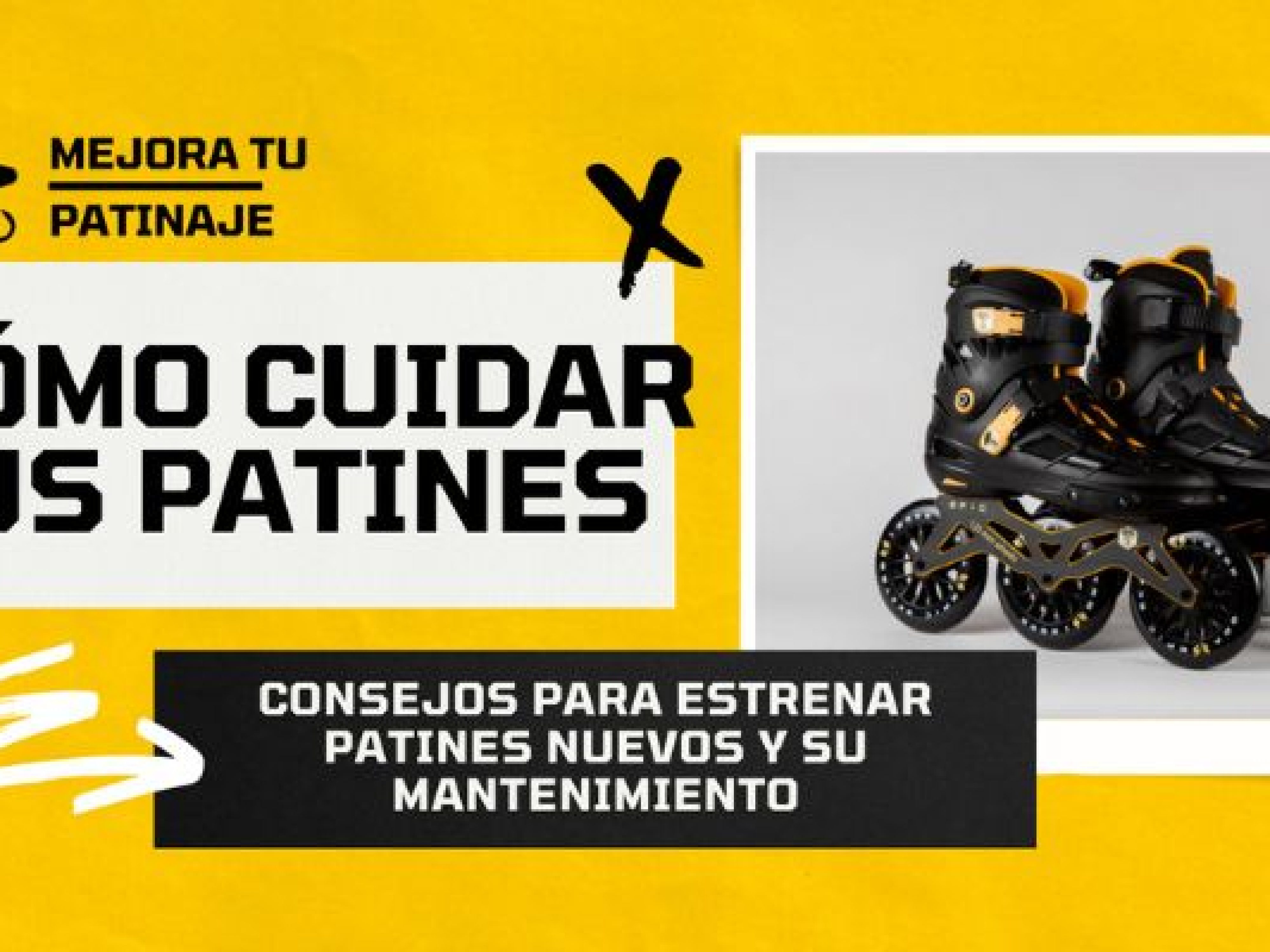 Mantenimiento de los patines