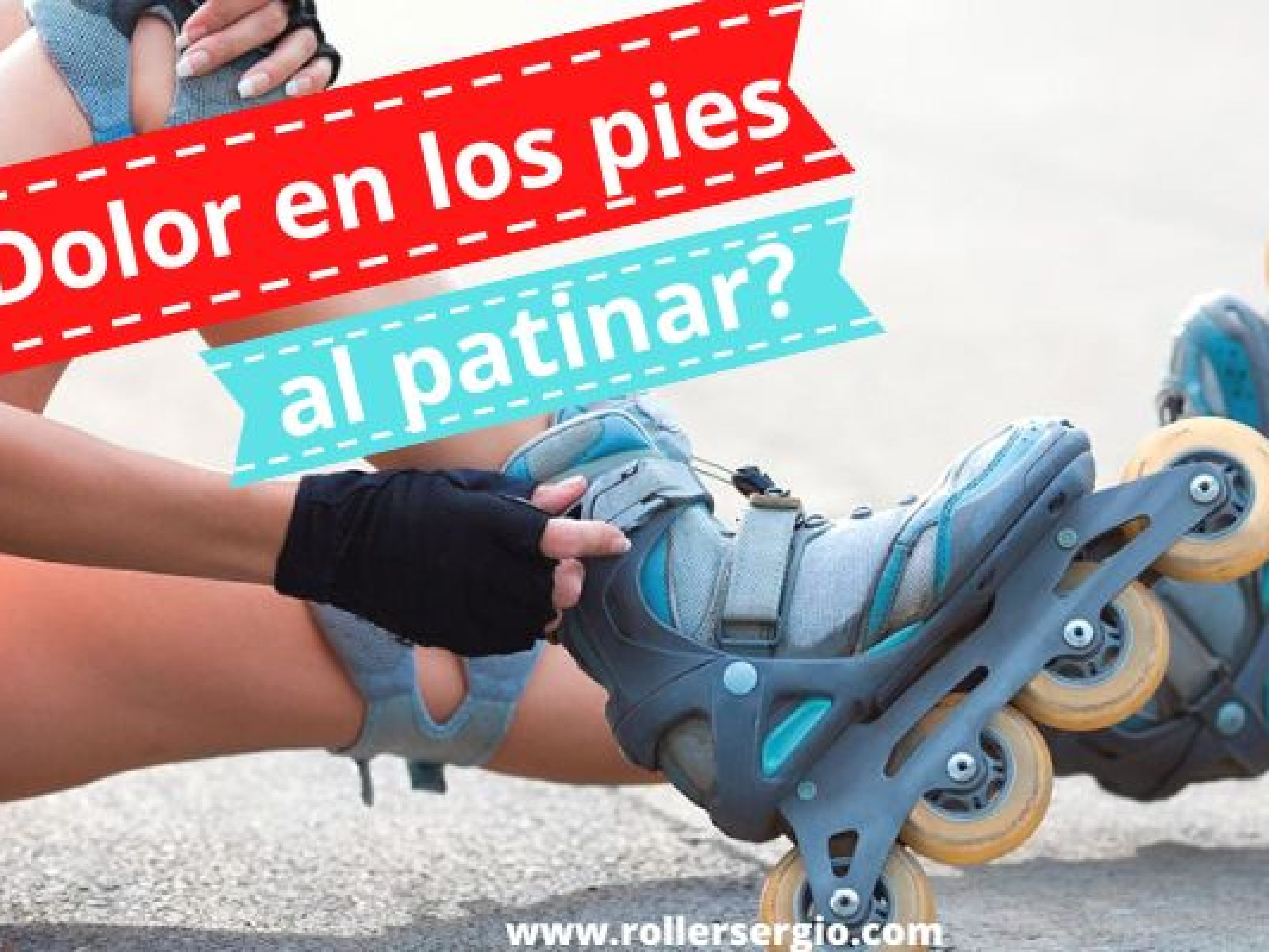 Dolor en los pies al patinar