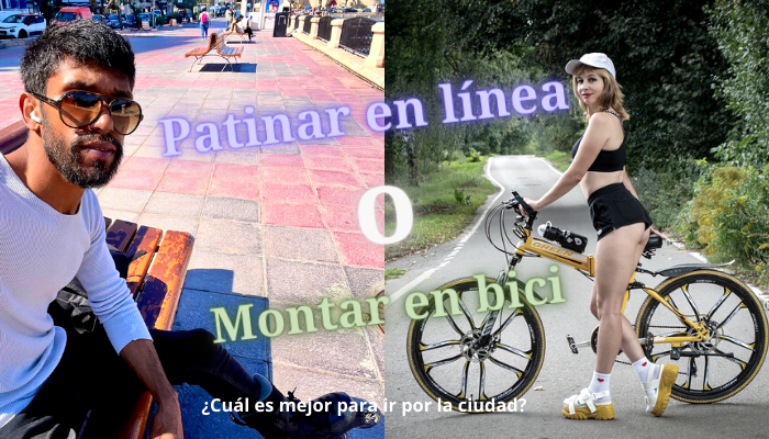 Patinar o montar en bicicleta, cuál es mejor para, patinar o montar en bici cuál quema más calorías