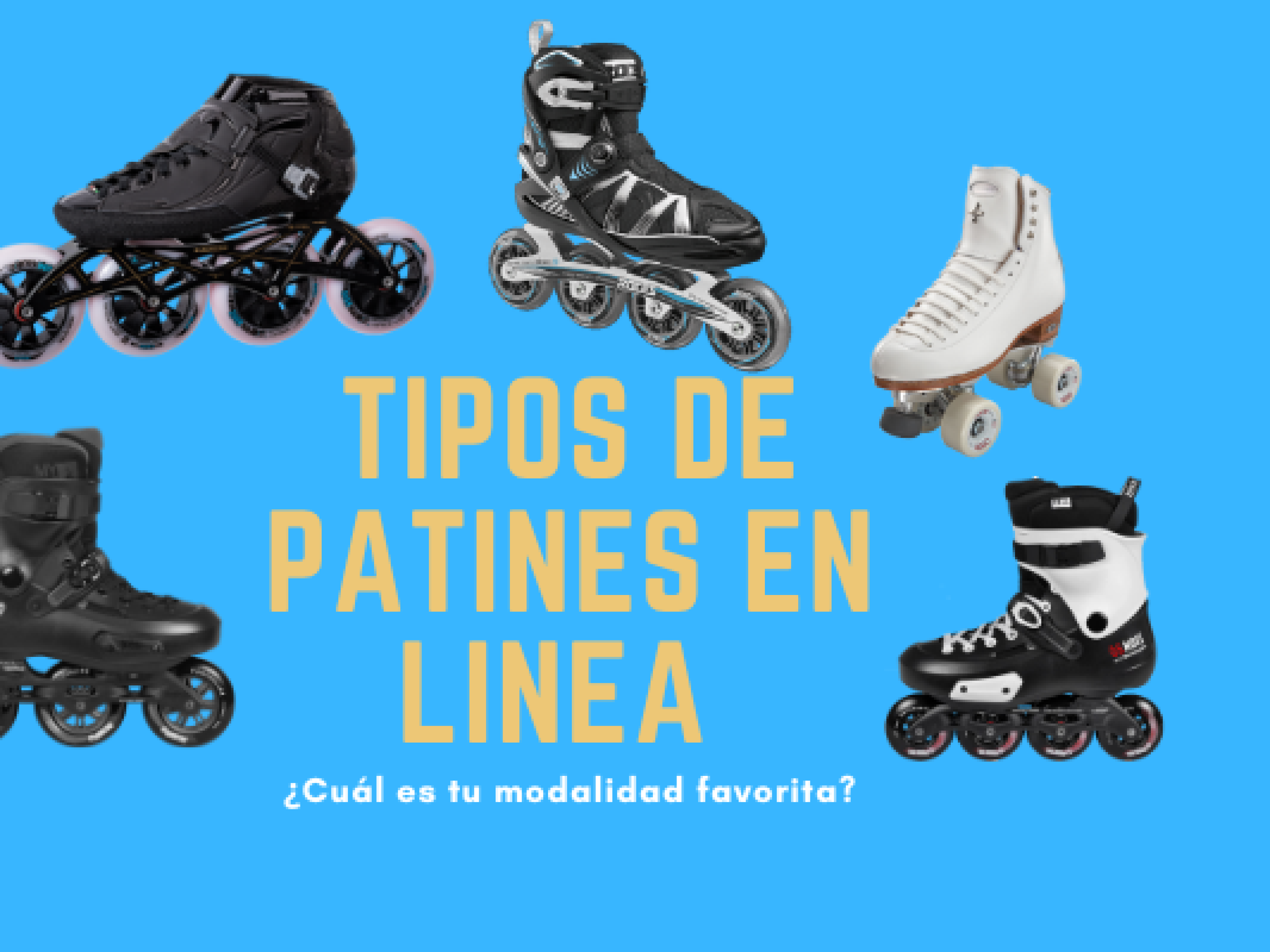 Tipos de patines en línea