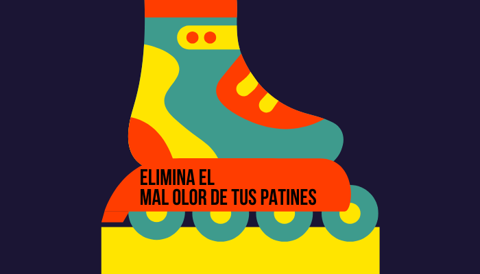 como eliminar el mal olor de tus patines