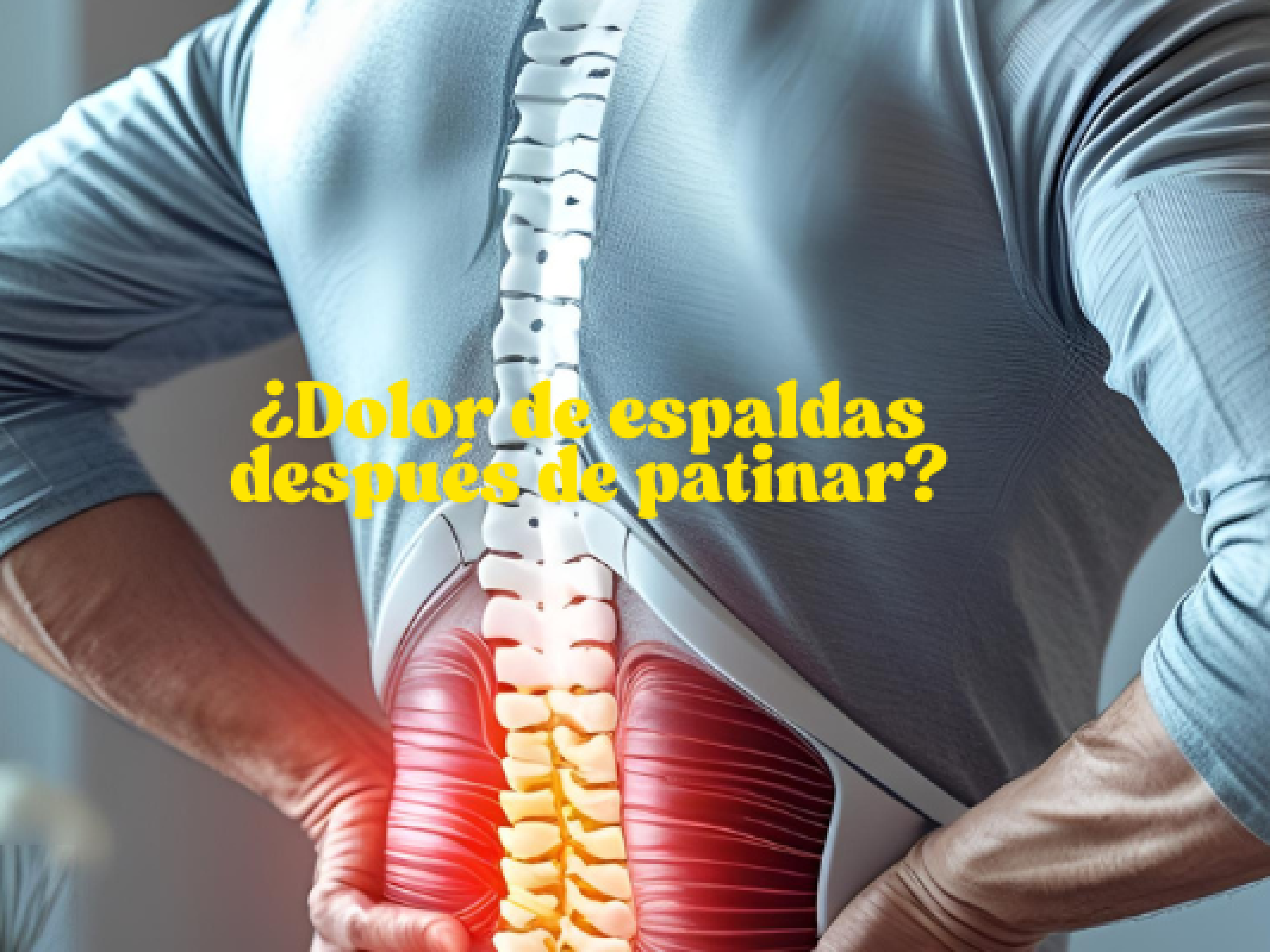 Dolor de espaldas después de patinar?